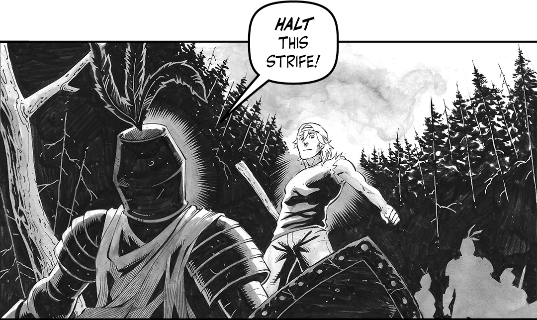 The Duel panel 11