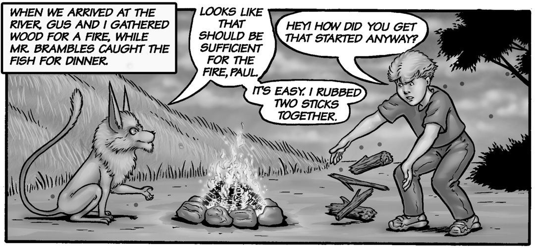 Going Fishing panel 1
