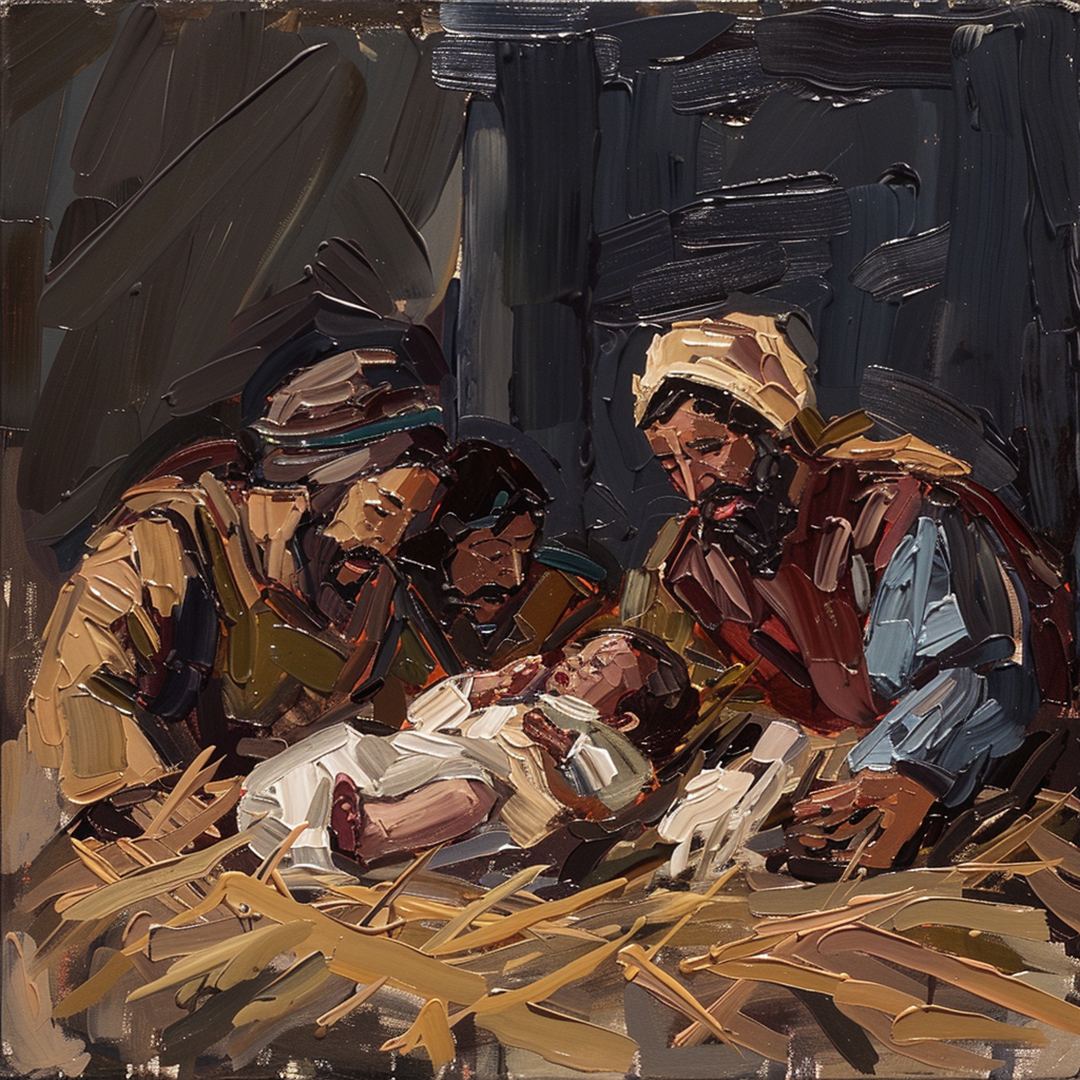 Unto us a Child is Born #3 panel 4