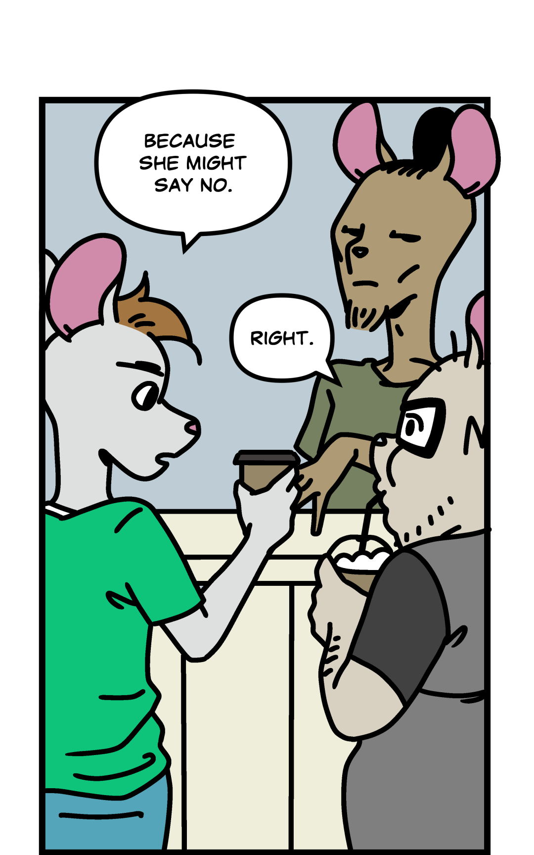 She Might Say No panel 2