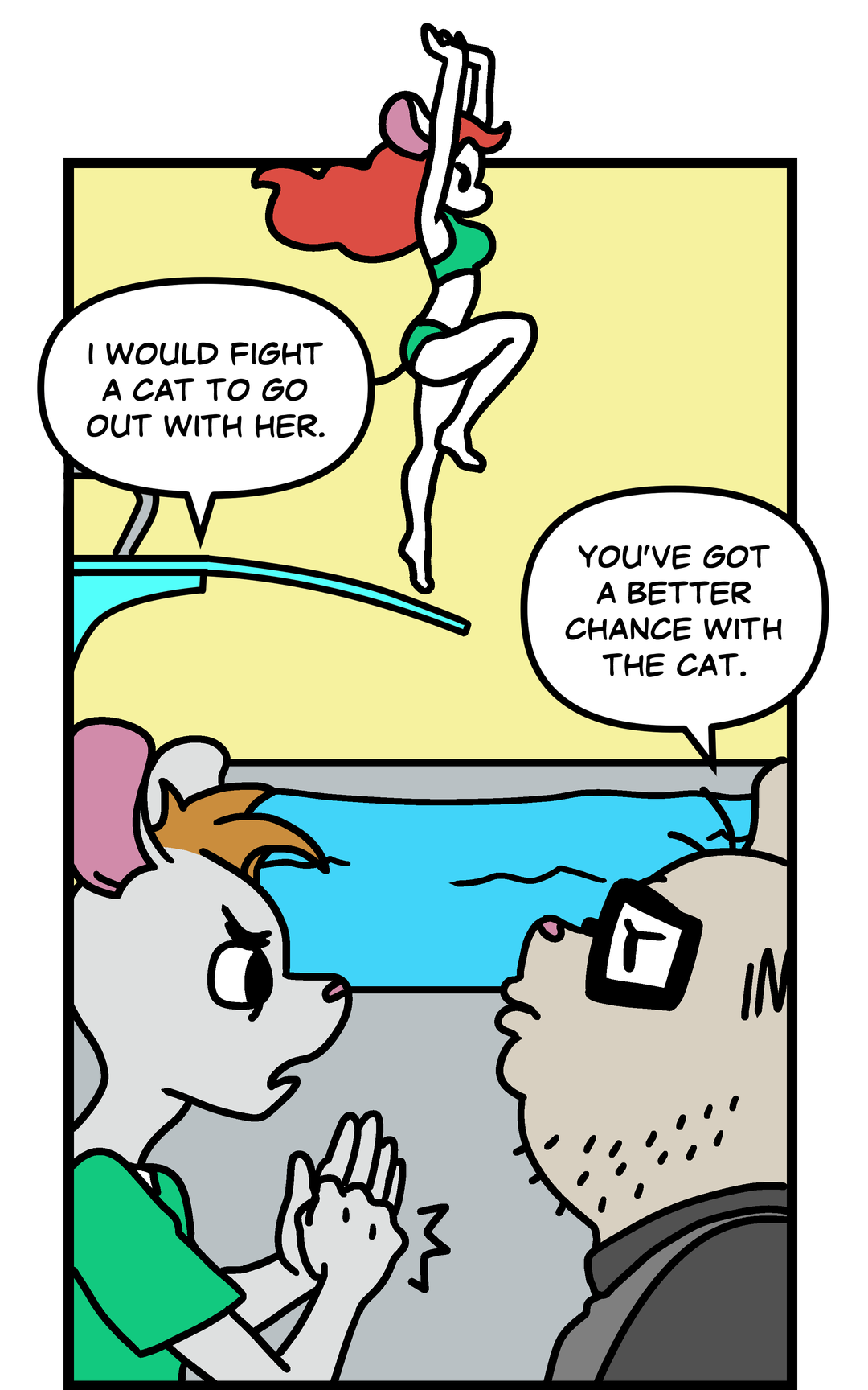 Taking the Plunge panel 2