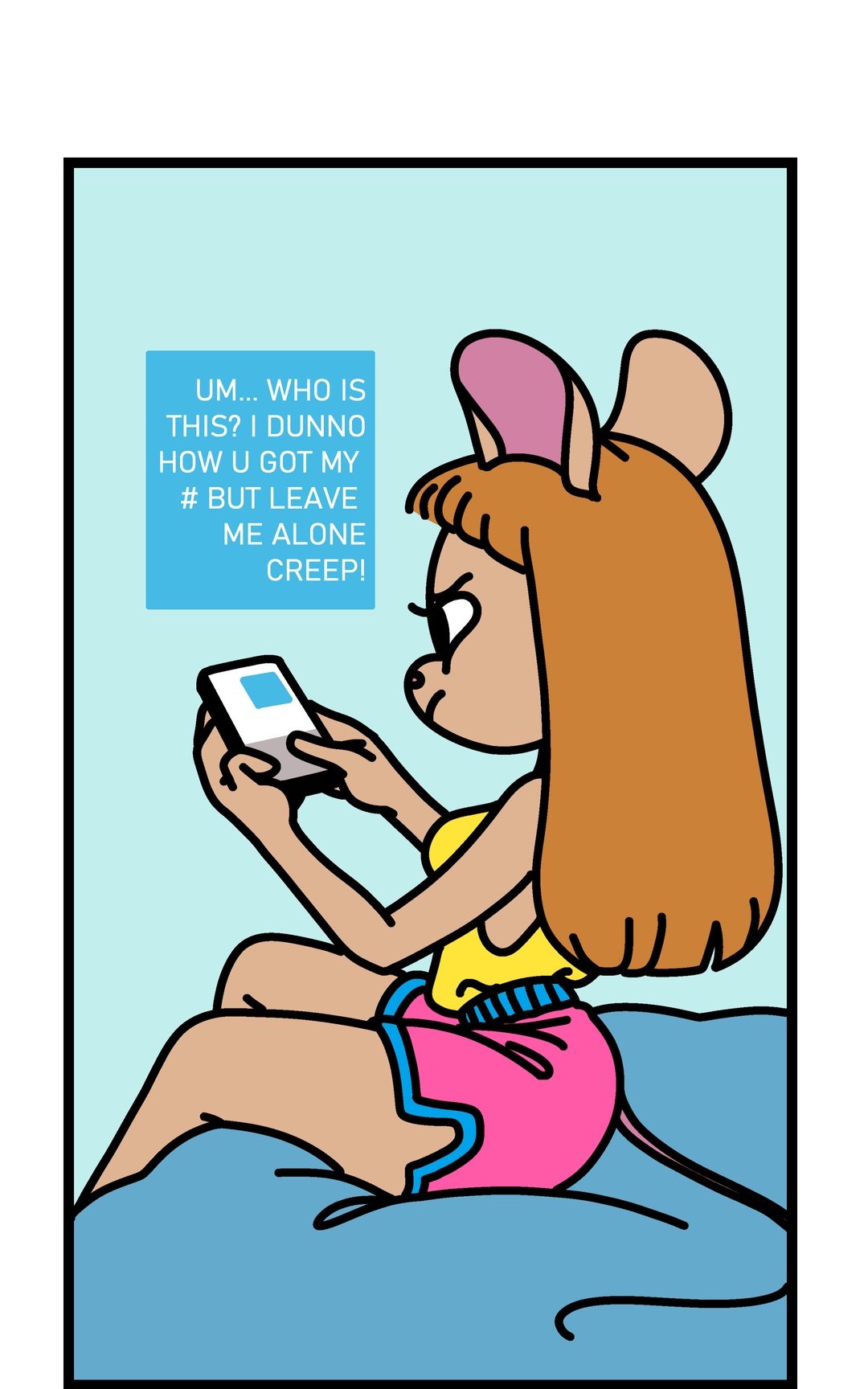 Saving the Pretty Girl panel 3