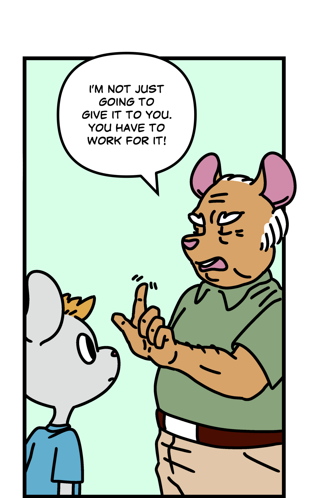 You Have to Work panel 2