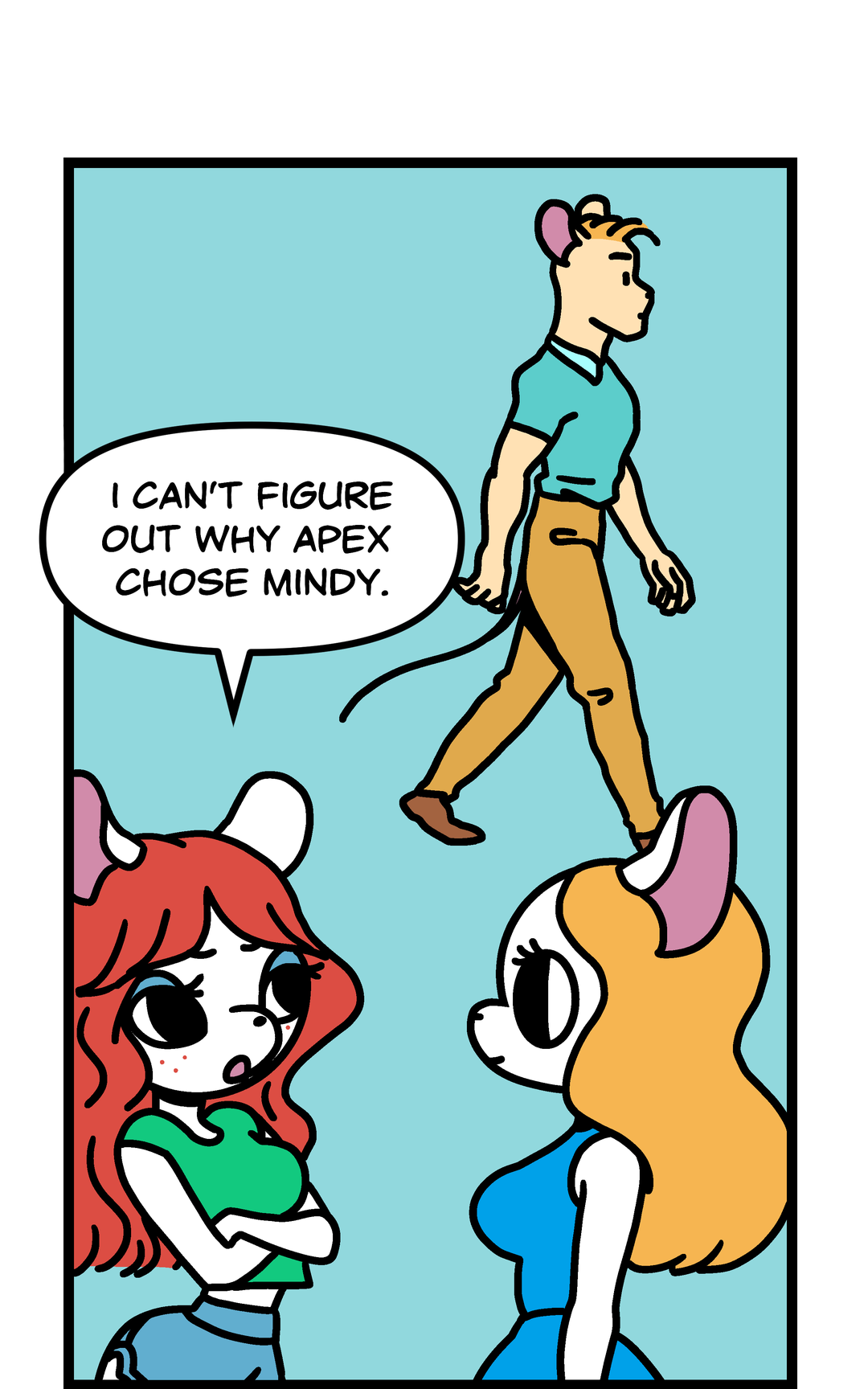 Why Not Me? panel 1