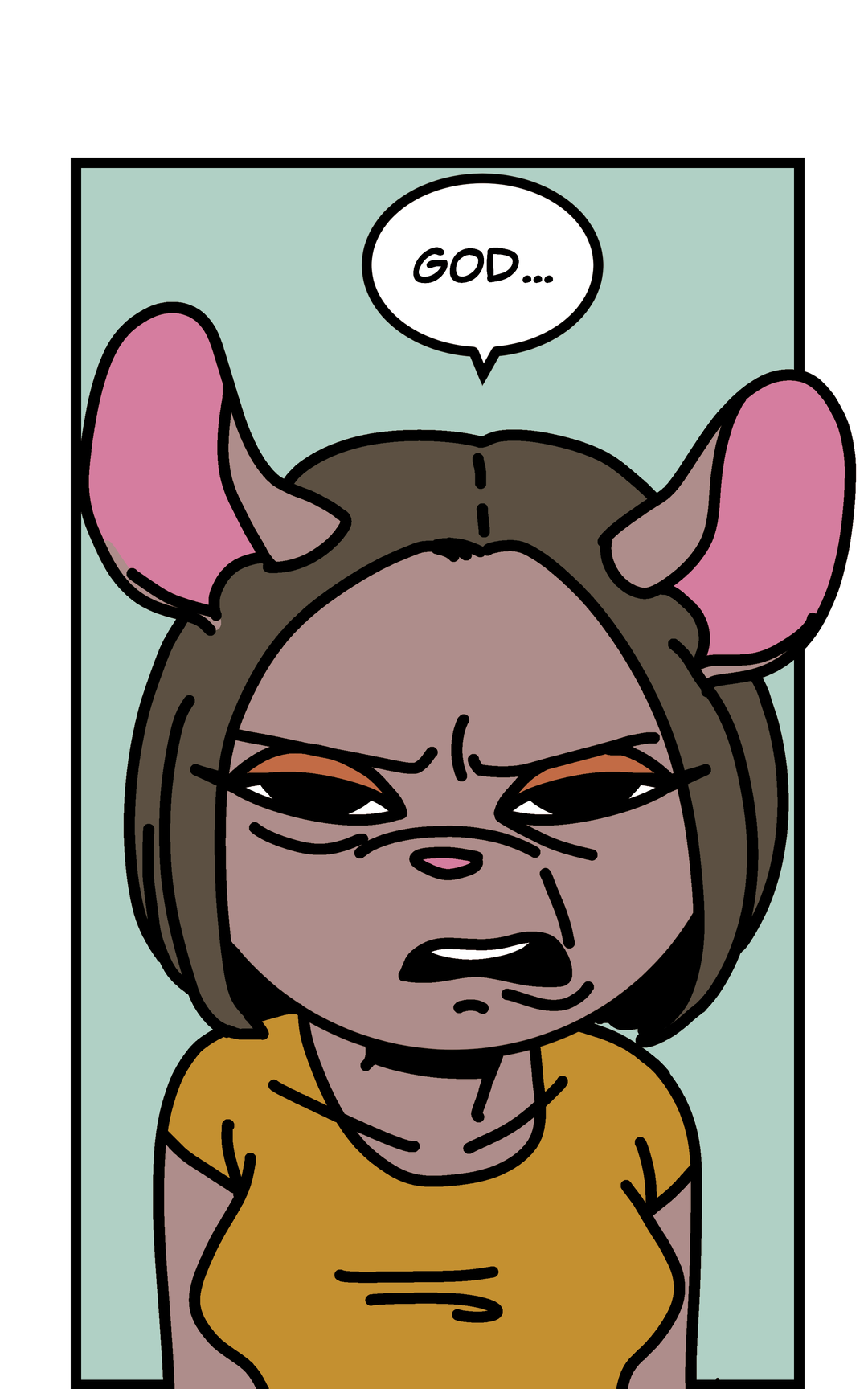 A Strong Independent Woman. panel 3