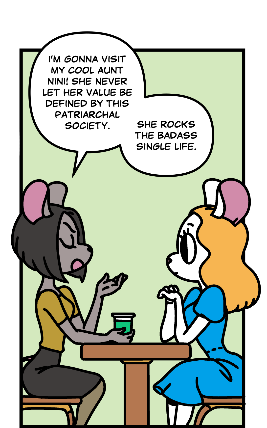 Cool Aunty panel 2