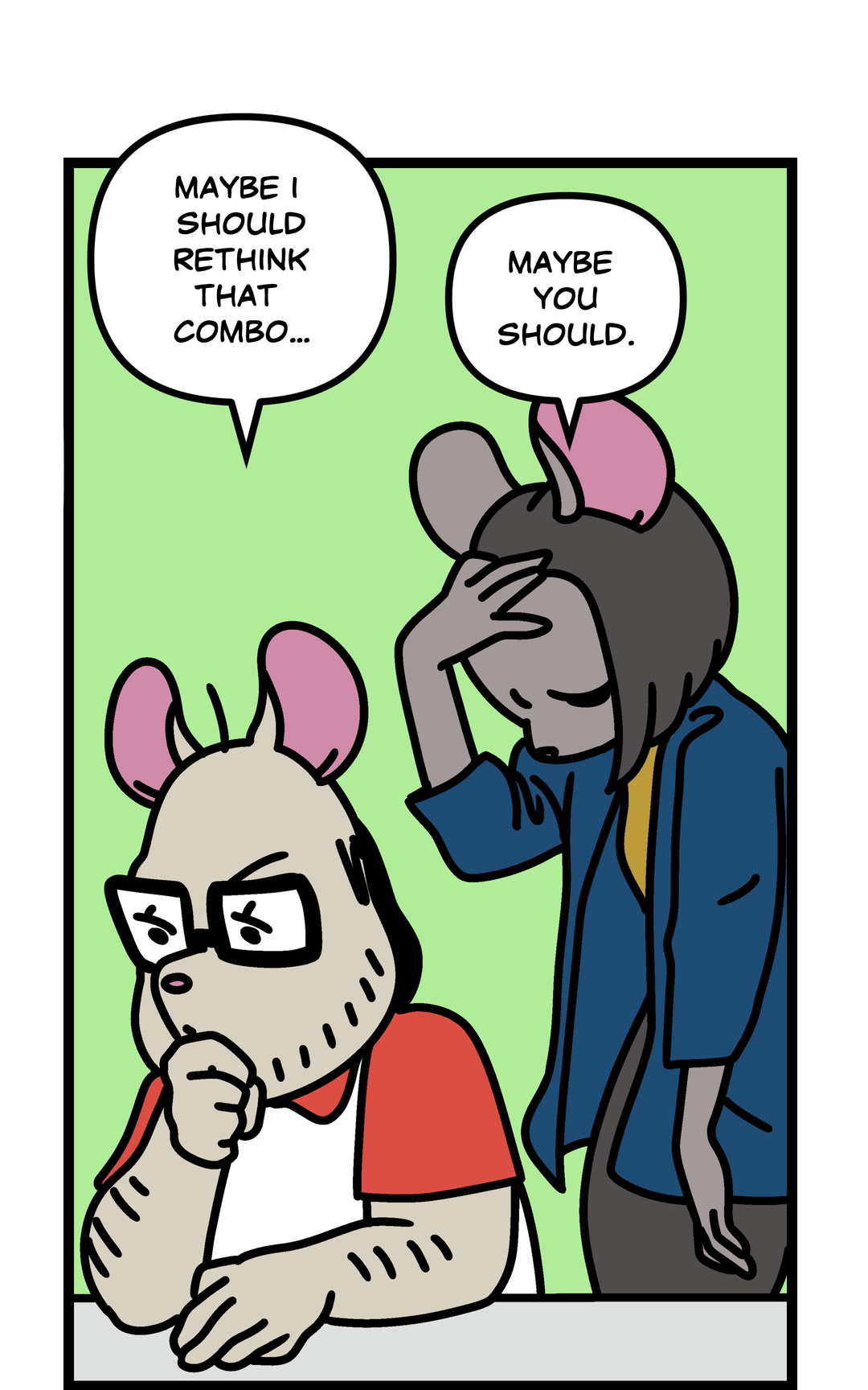 Suboptimal Routines panel 4