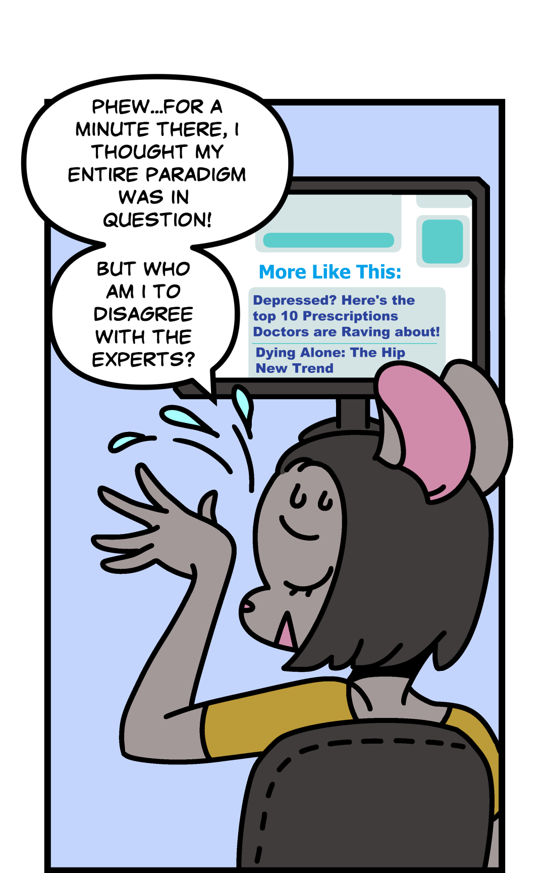 The Internet Wouldn't Lie panel 4