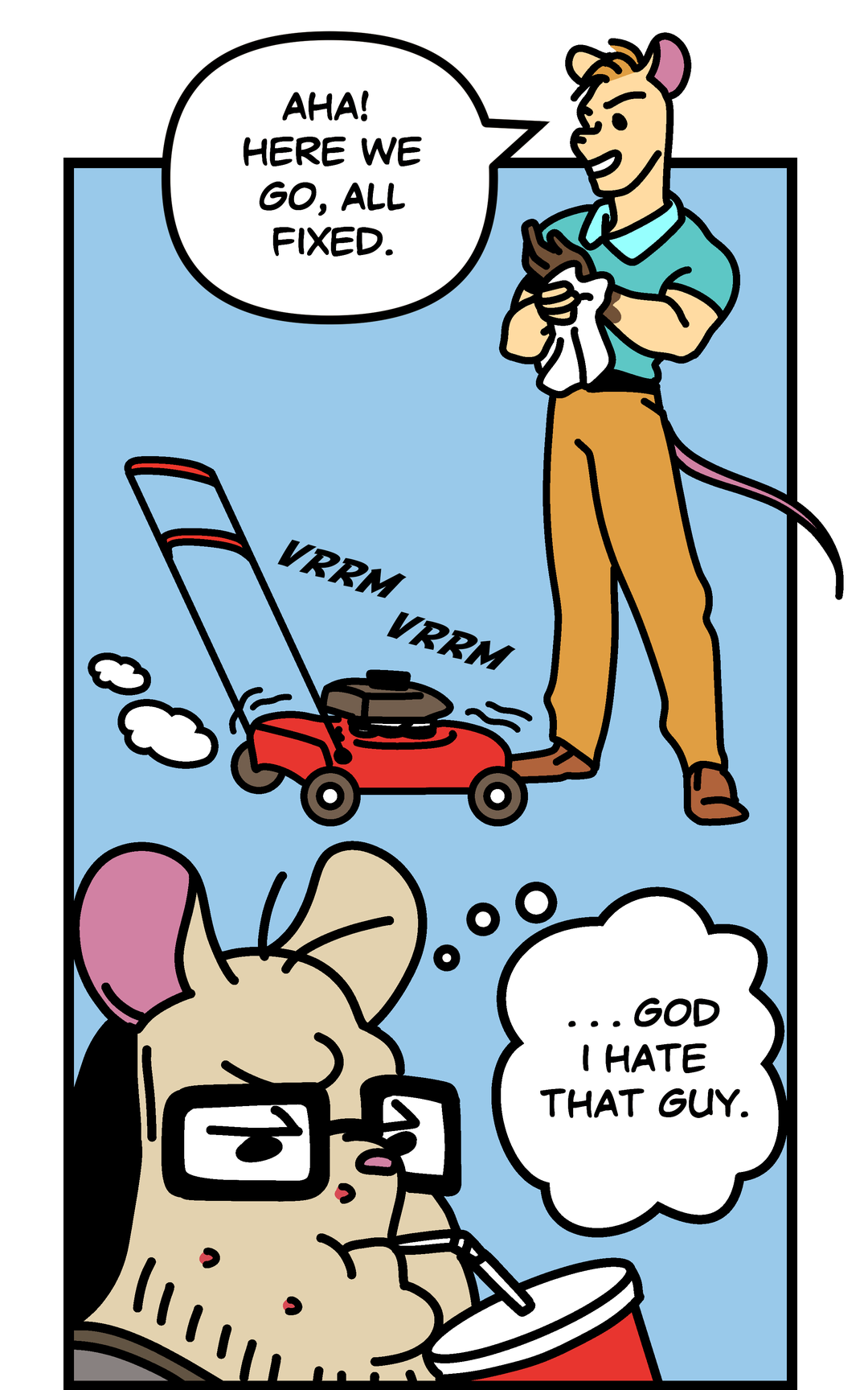 I Hate That Guy panel 4