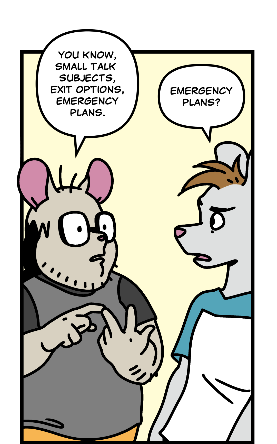 Emergency Plans panel 2