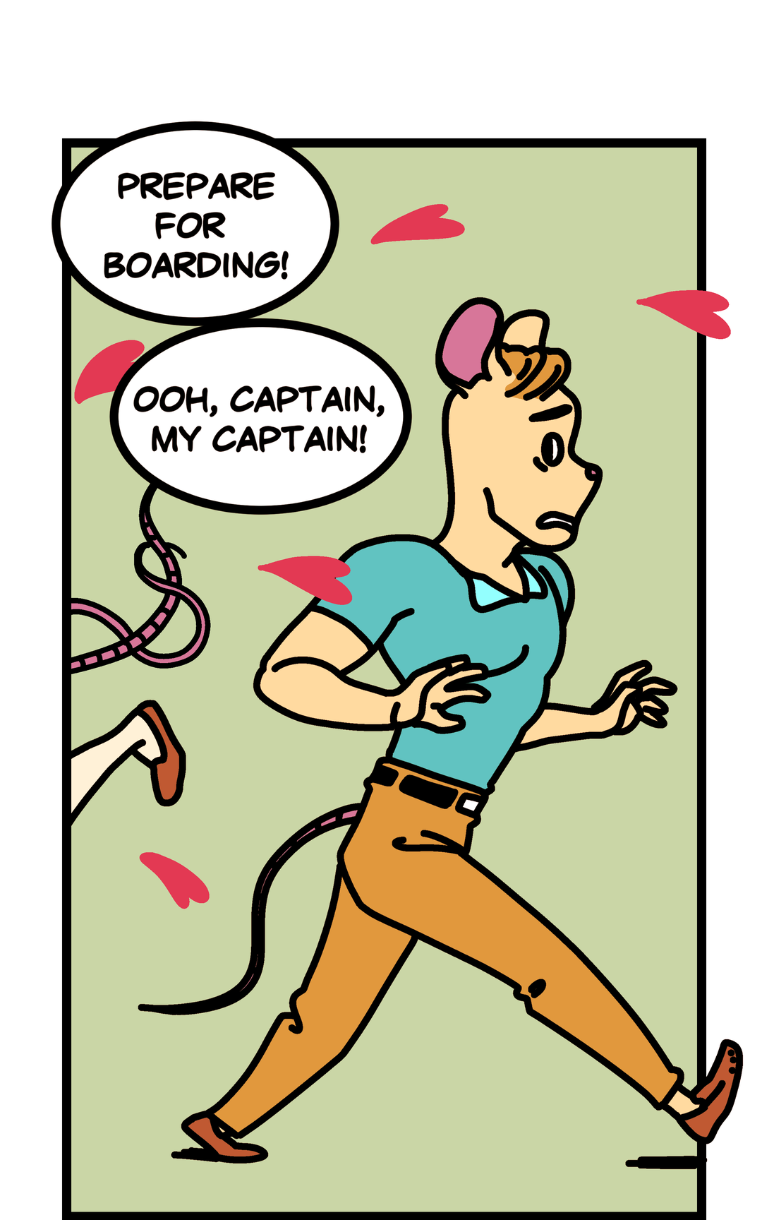 The Captain of Her Heart panel 4