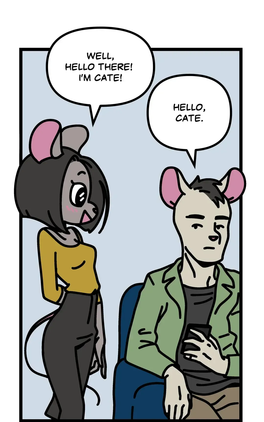 Well, Hello There panel 2