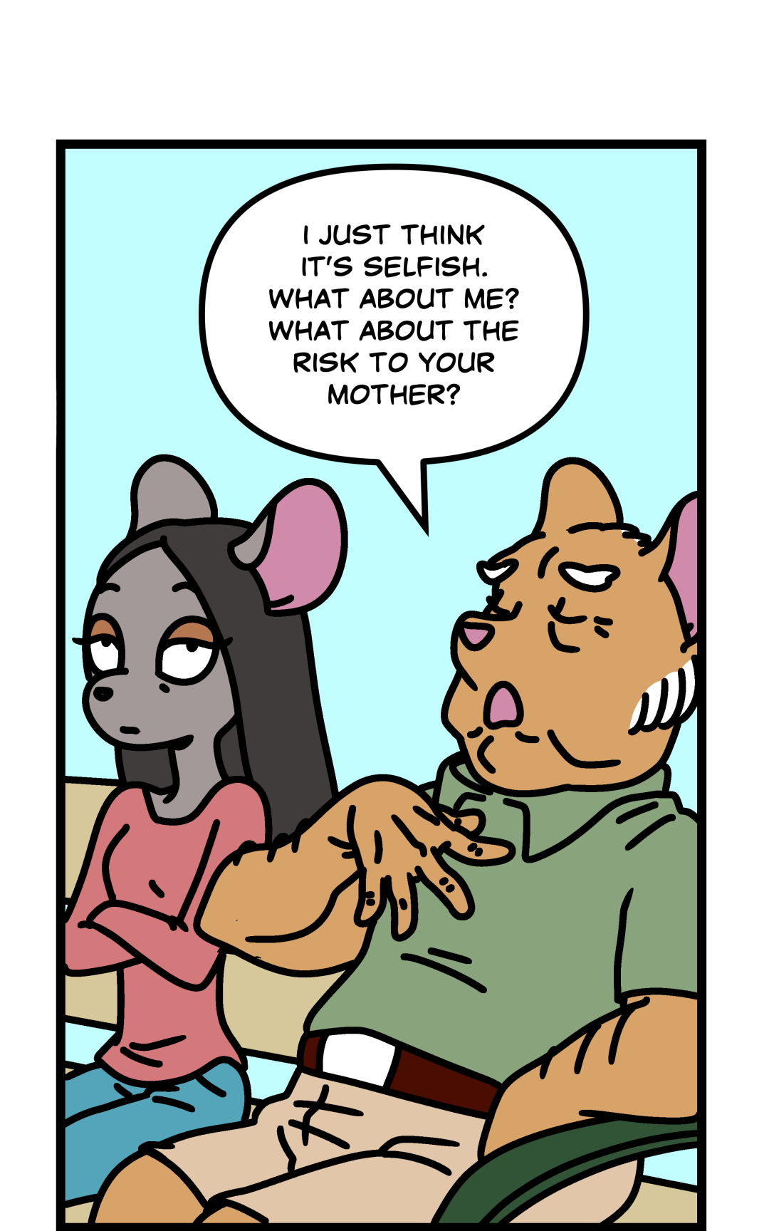 What About Me panel 4