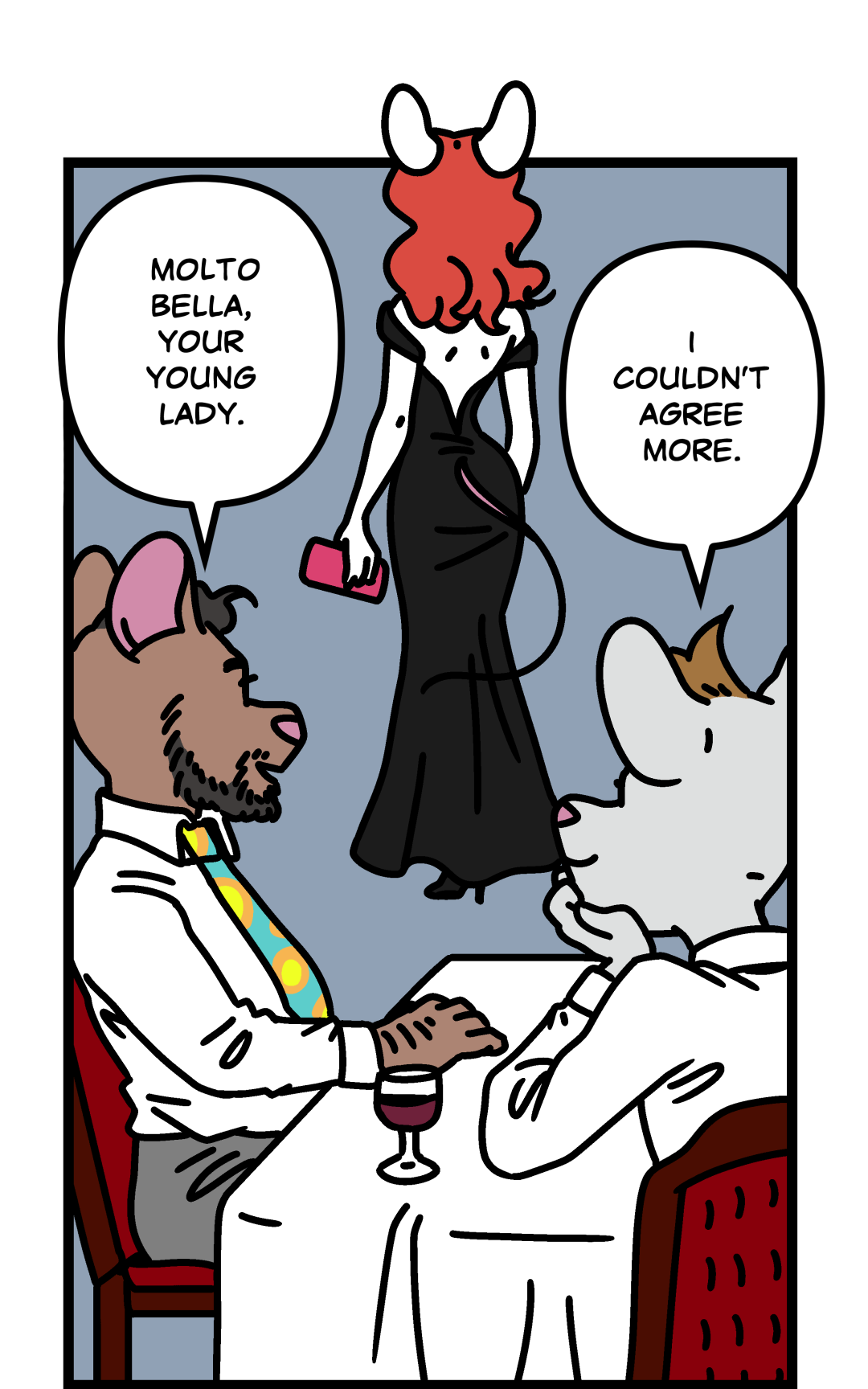 Molto Bella panel 3