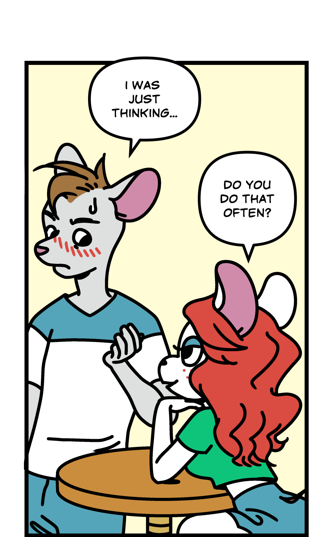 Cat Got Your Tongue panel 2