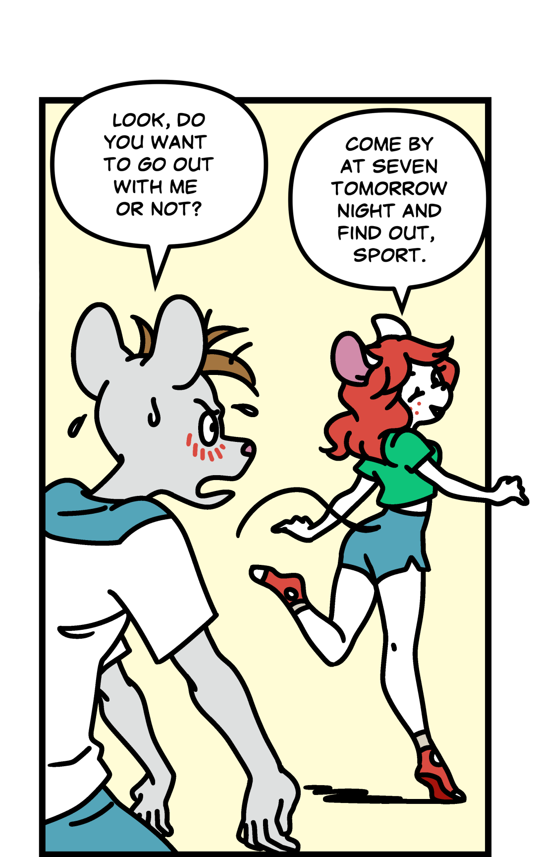 Cat Got Your Tongue panel 4