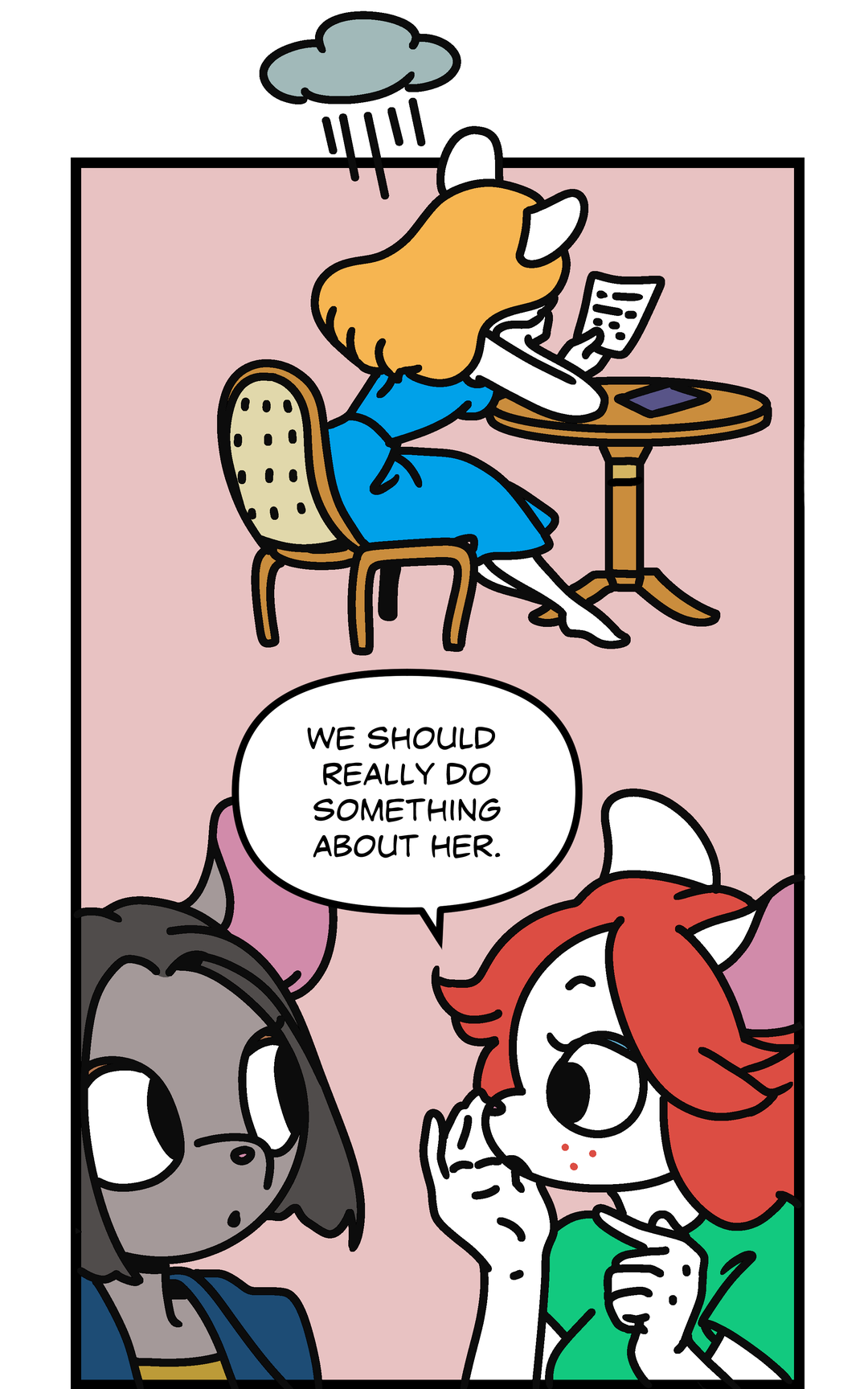 Doing Something panel 1