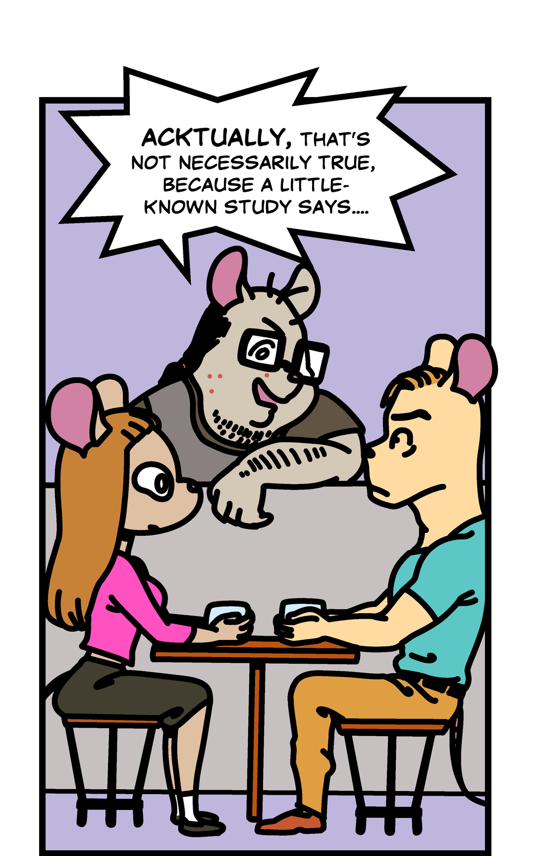 ACKTUALLY! panel 2