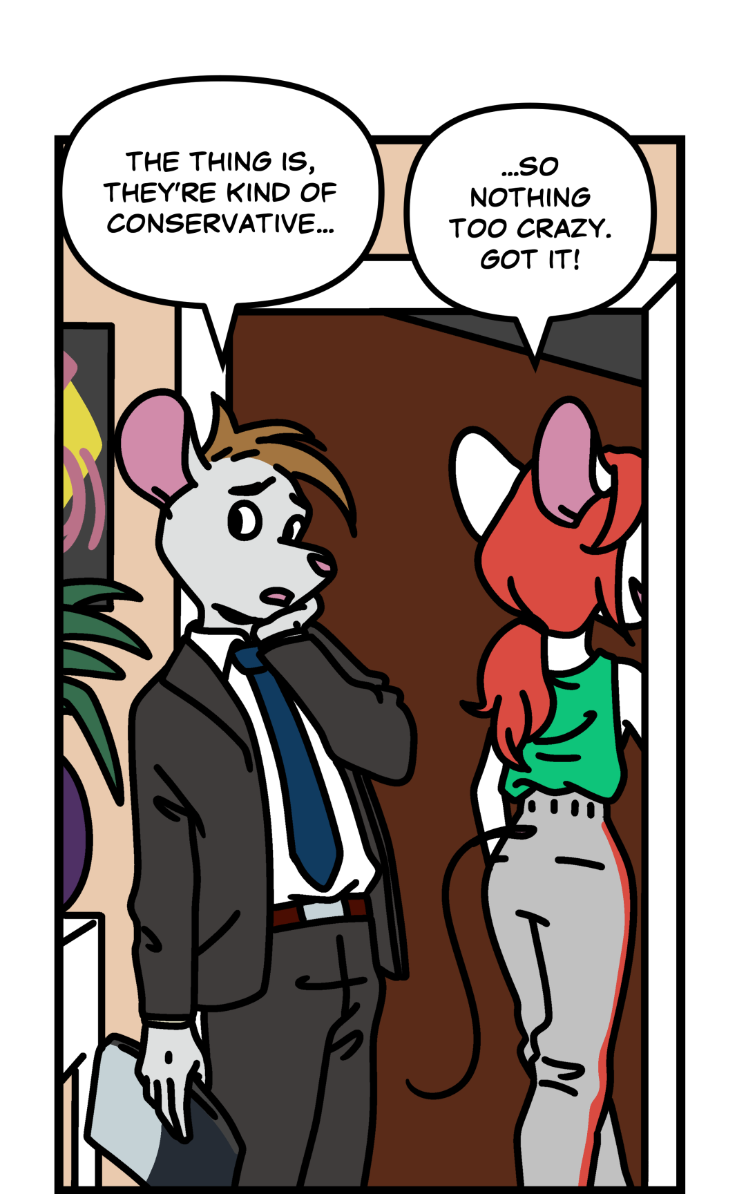 Dress for Dinner panel 4