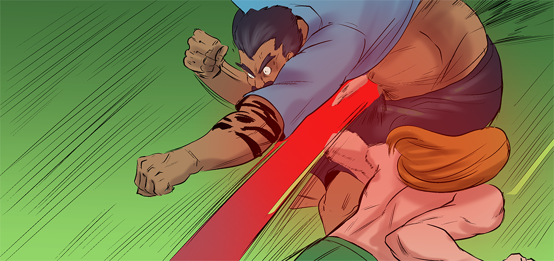 Prison Beat Down panel 4