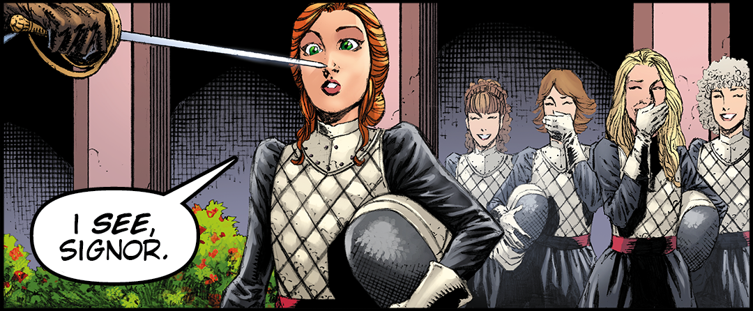 Fencing 101 panel 3