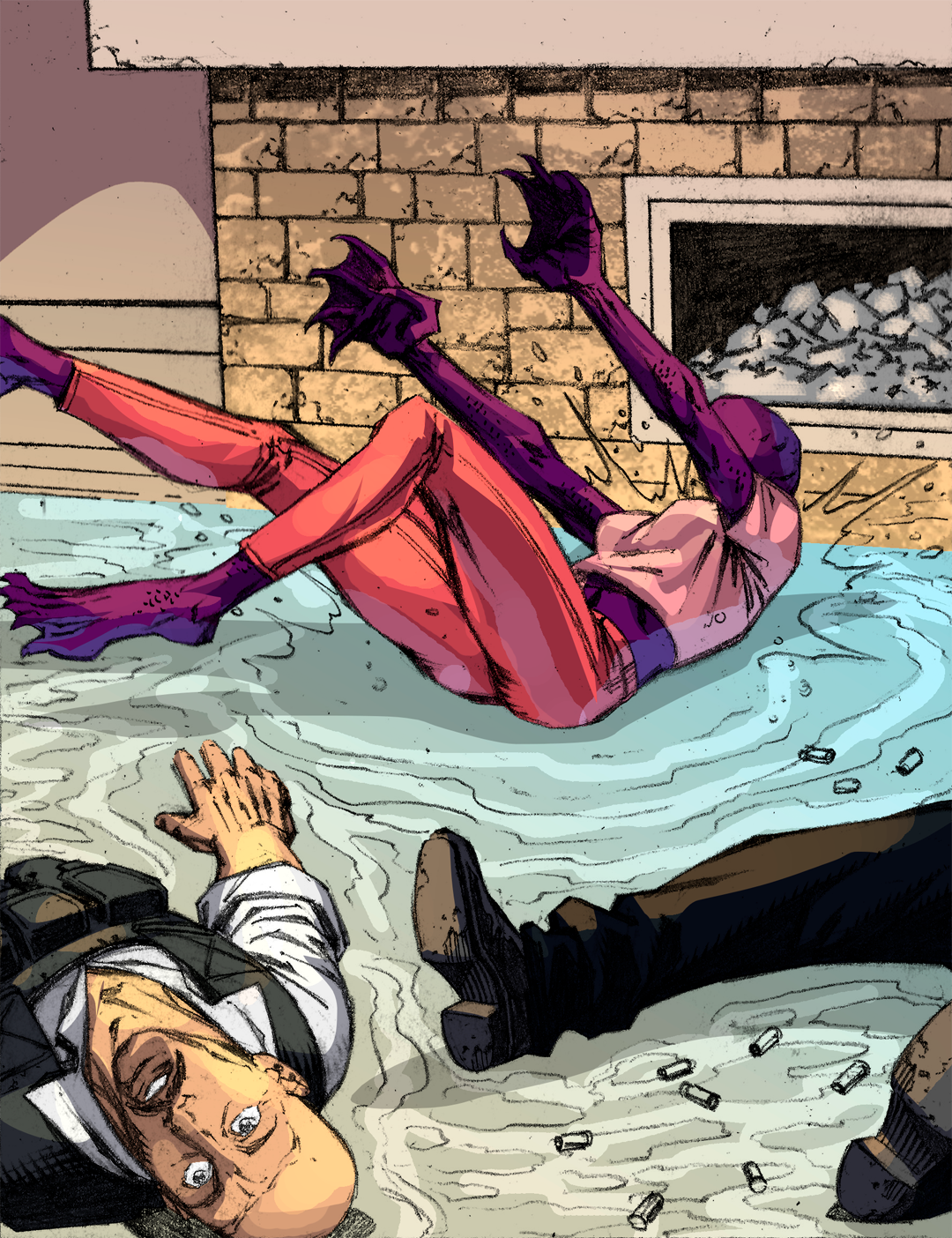 Life and Death Gambit panel 28