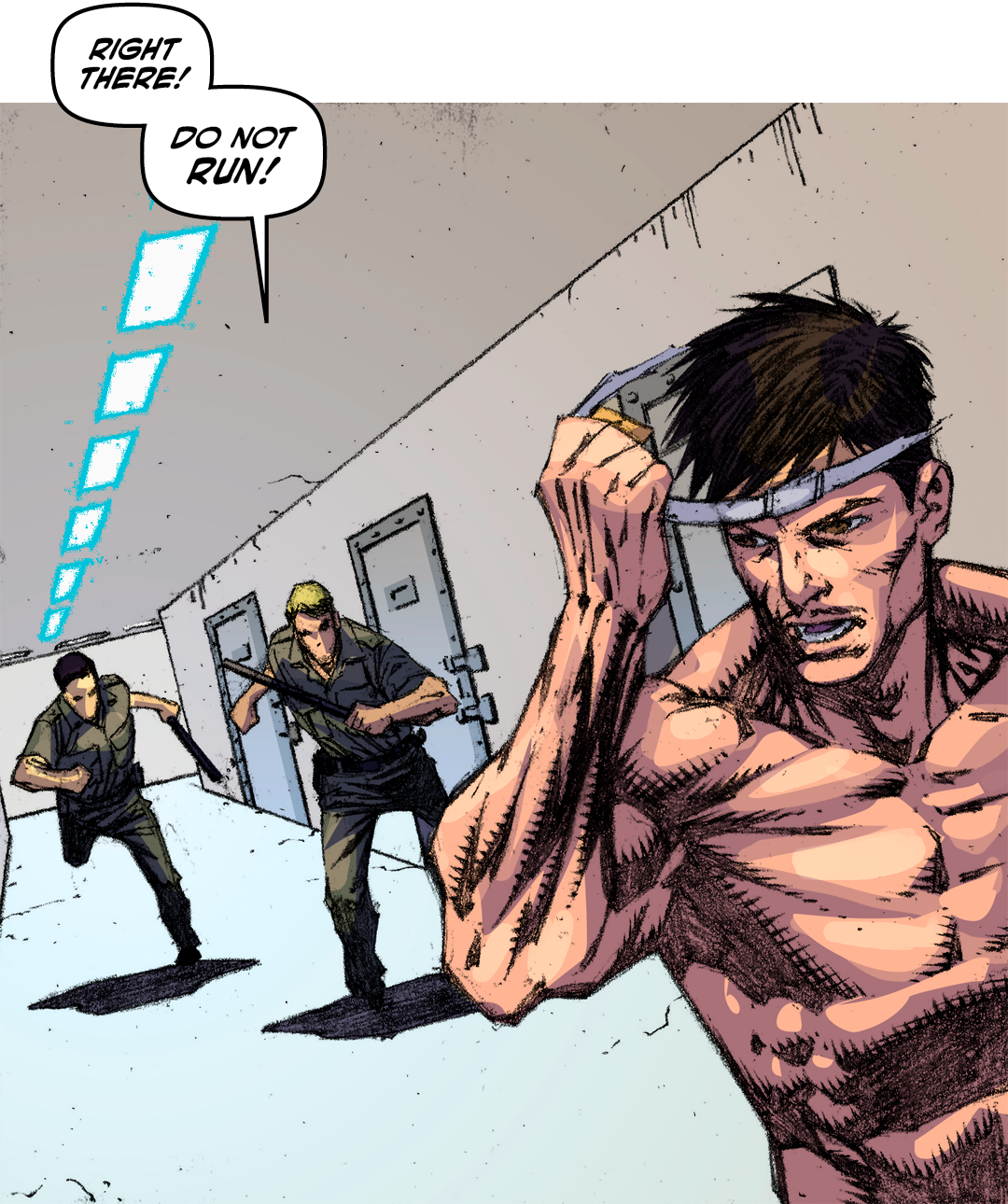 Prison Break panel 4