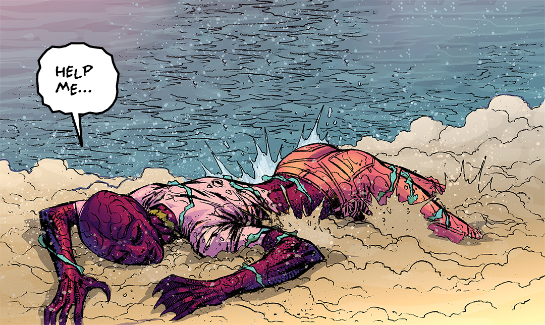 Washed Up panel 12