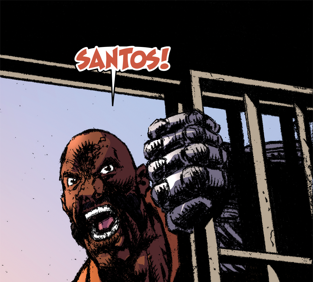 Where is Santos! panel 3