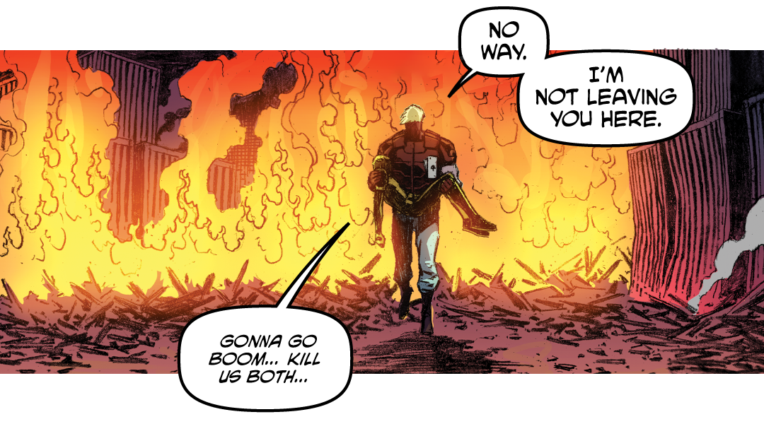 Incendiary Sacrifice panel 3