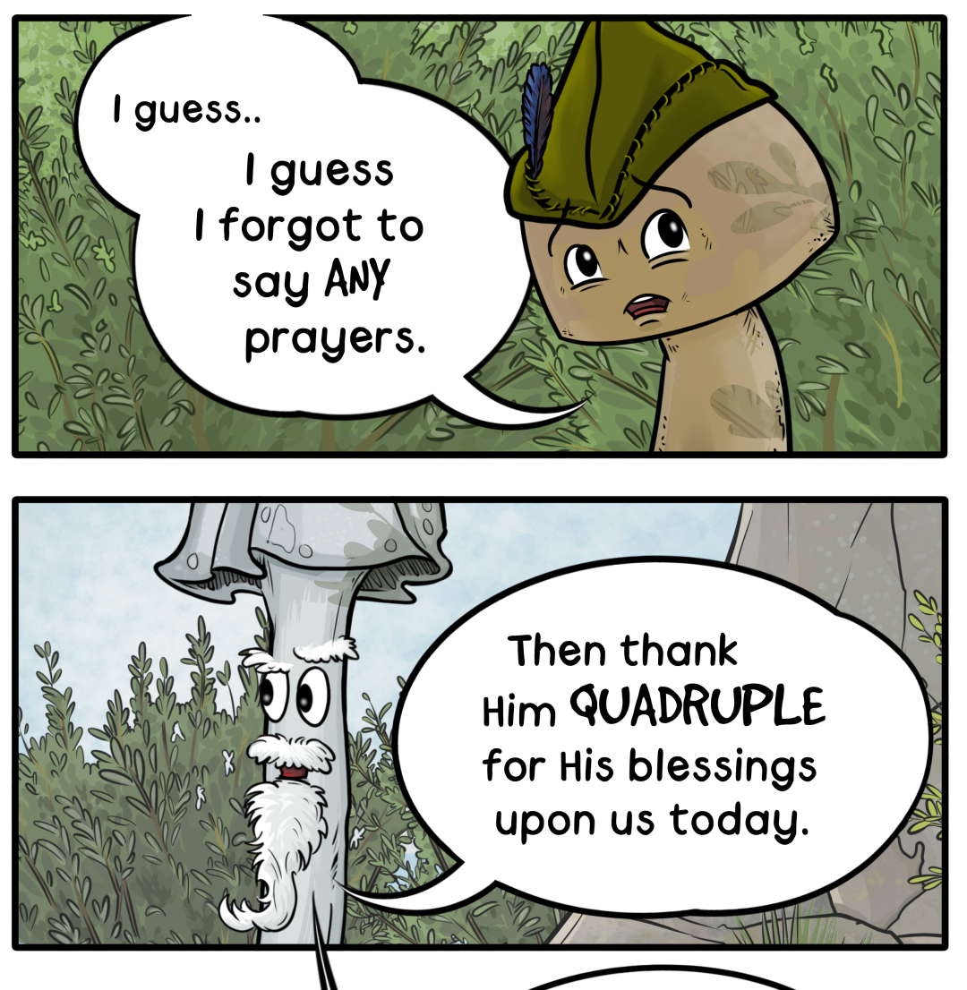 Unexpected Blessings panel 3