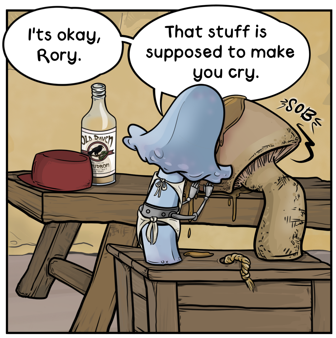 Bottoms Up panel 4