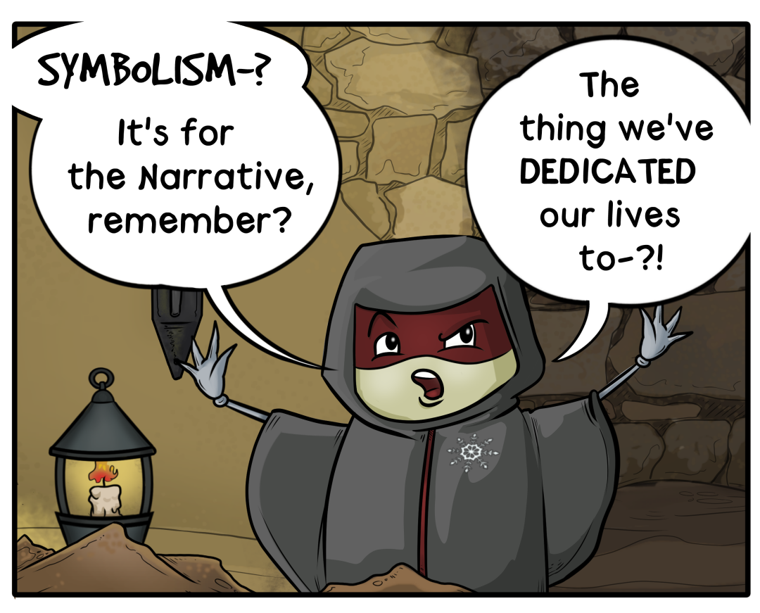 Symbolic Sacrifice panel 6