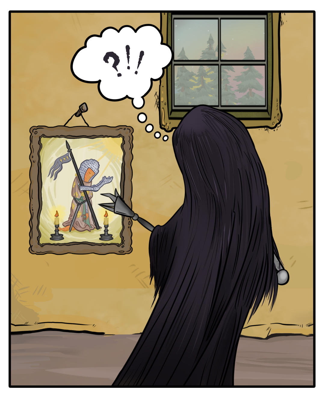 Two Candles panel 5