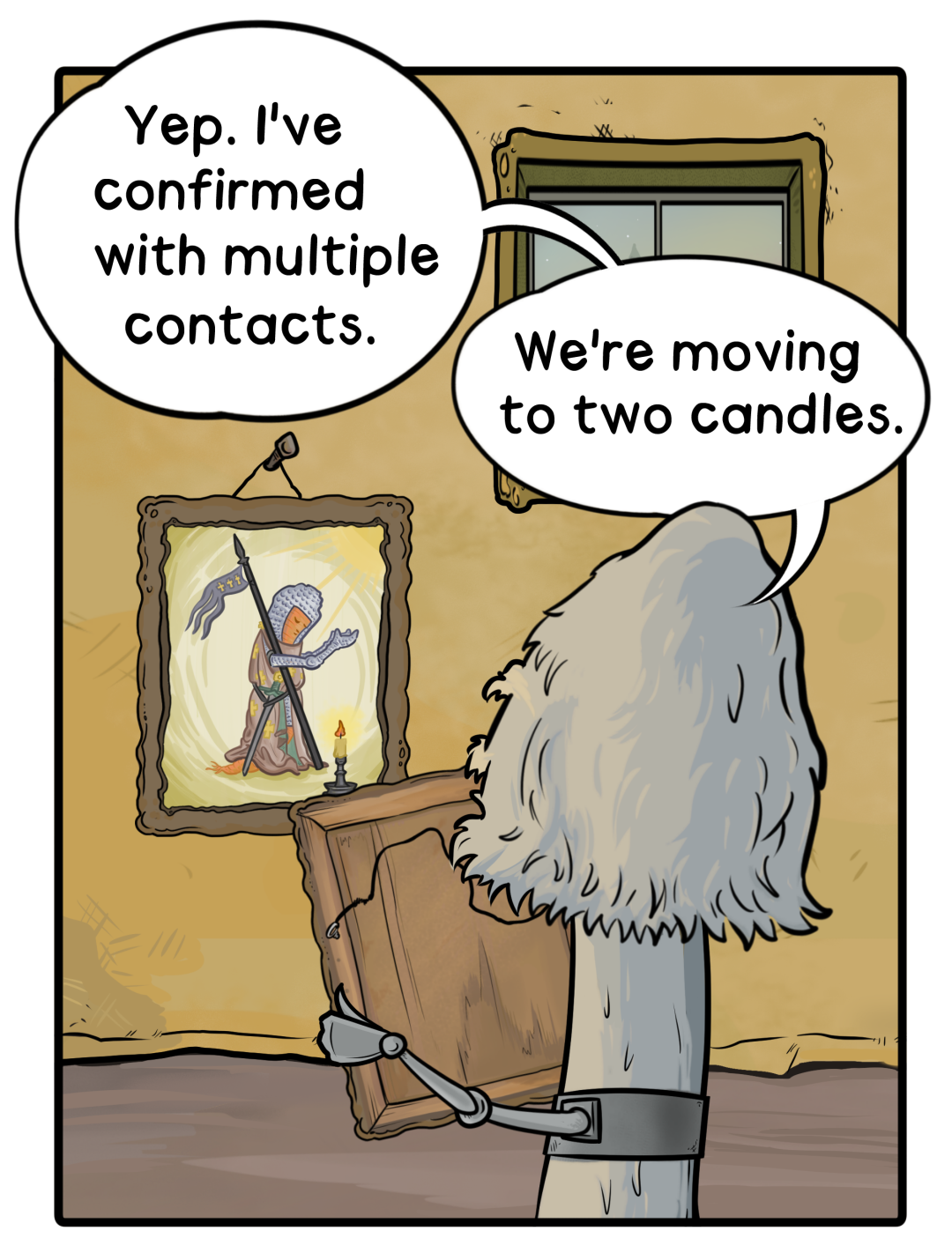 Two Candles panel 4