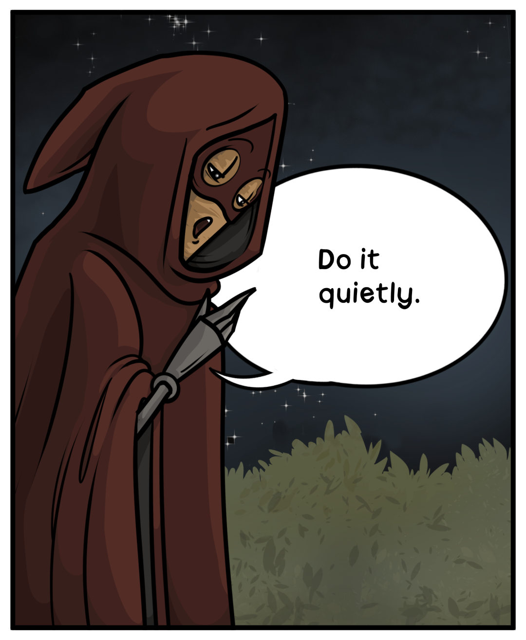 Quietly panel 4