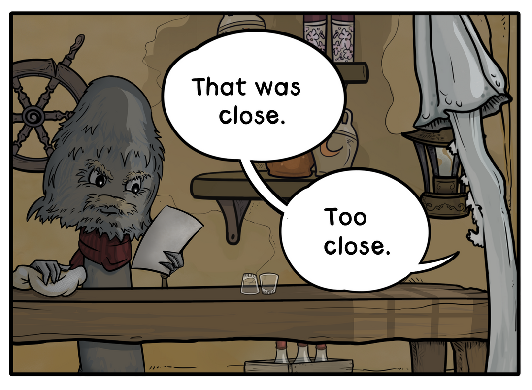 Too Close panel 4