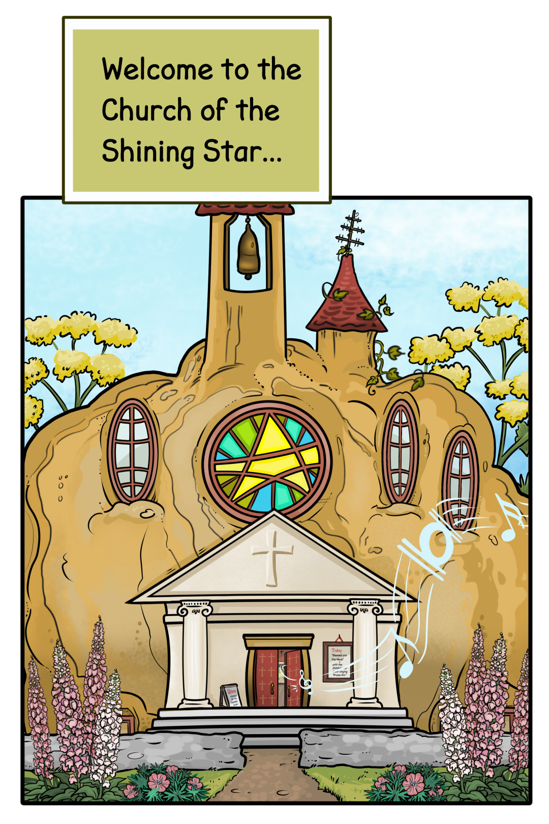 Church of the Shining Star panel 1