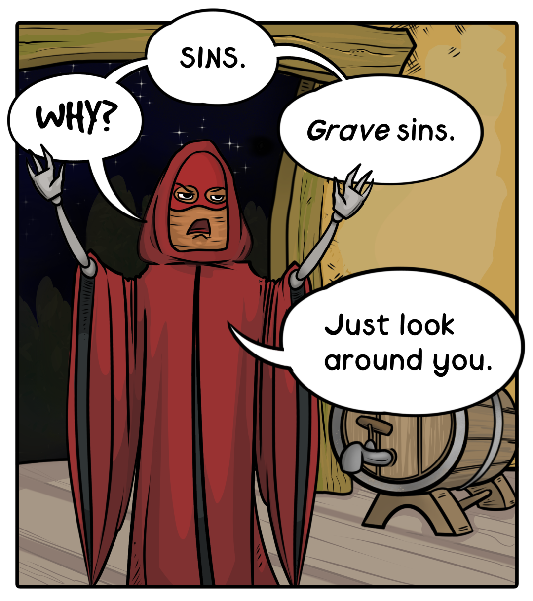 Grave Sins panel 1