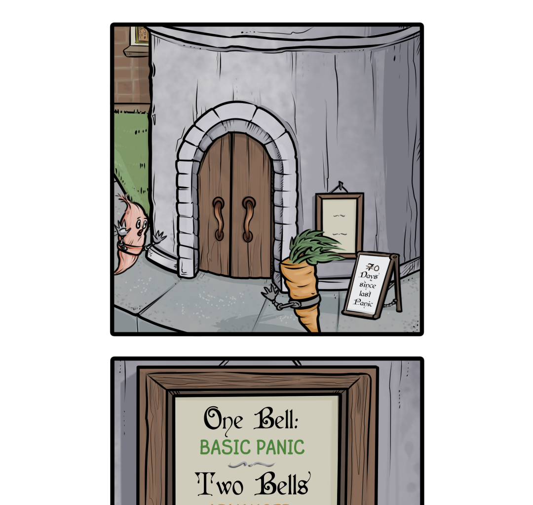 Panic Bells panel 1