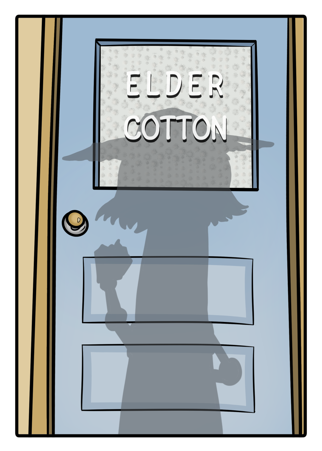 Elder Cotton panel 3