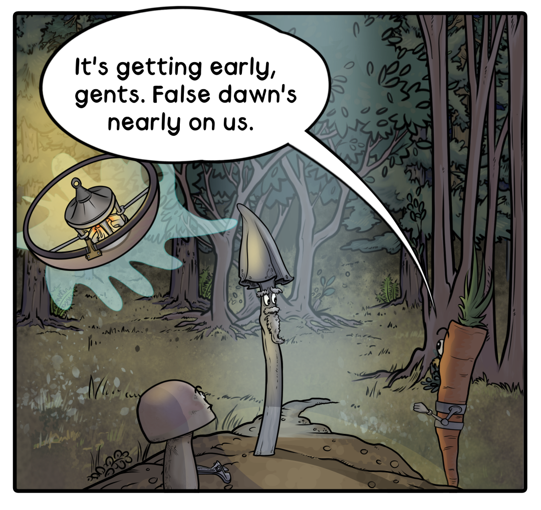 False Dawn panel 1