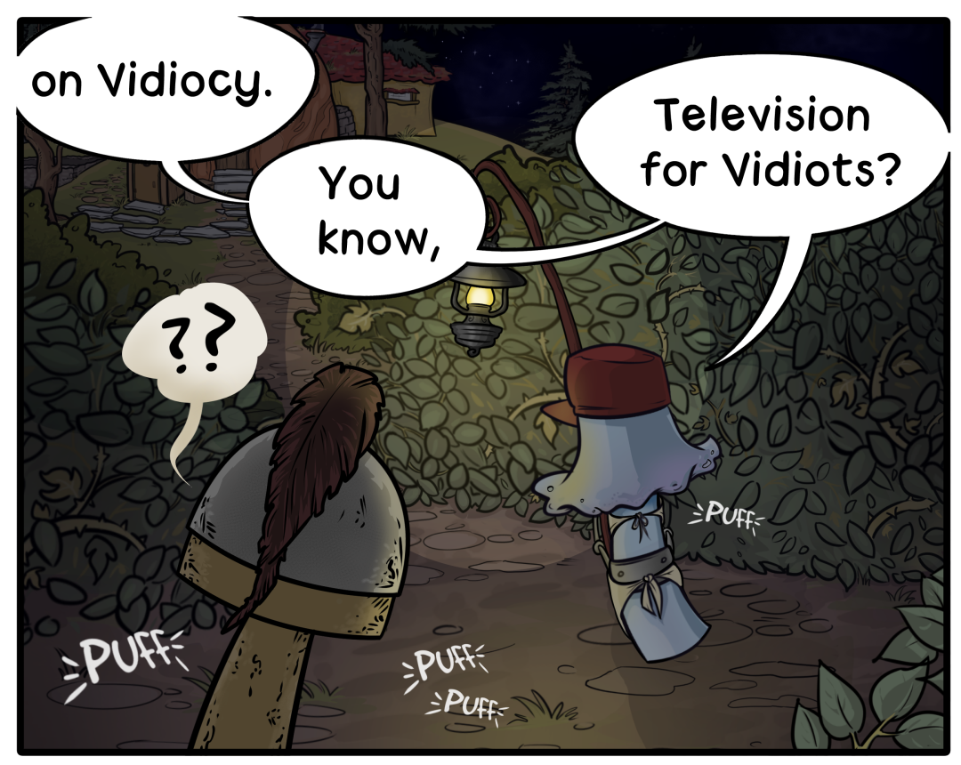 The Television-Vidiocy Equivalence Conversation panel 2