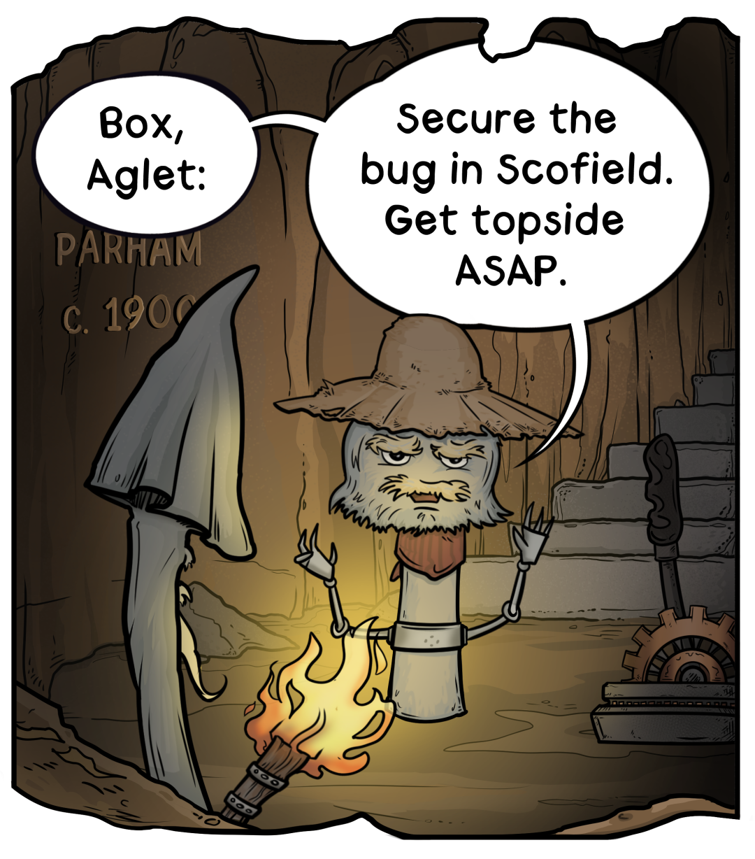 Escape Proof panel 1