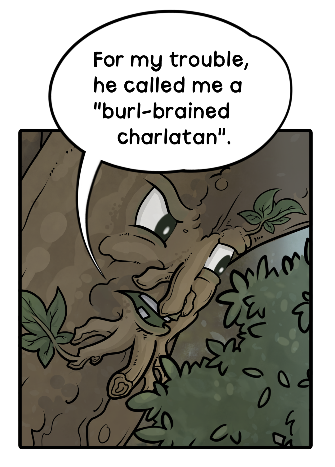 Bark-Toed Quack panel 3