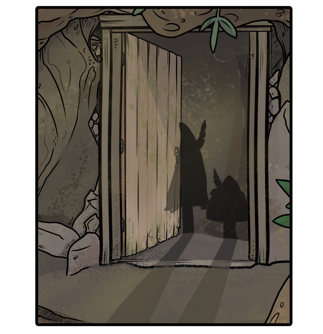 Pit's Treasure Cave panel 3