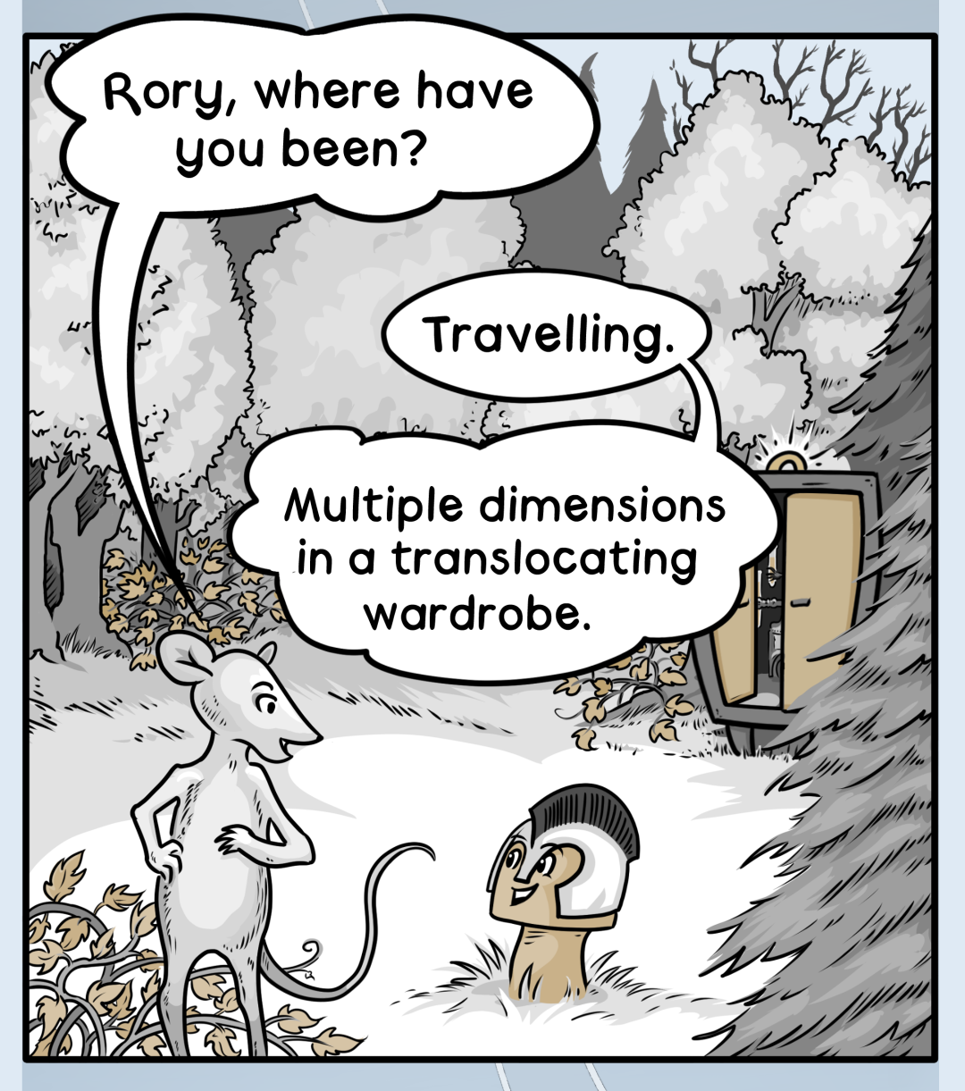 Rory: Mushroom of Mystery panel 12