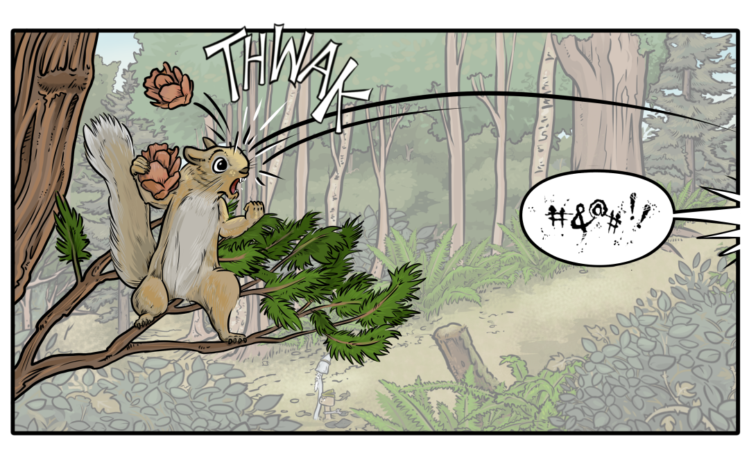 Squirrel vs Squirrel panel 2