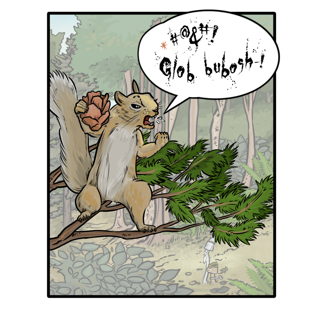 Squirrel vs Squirrel panel 1