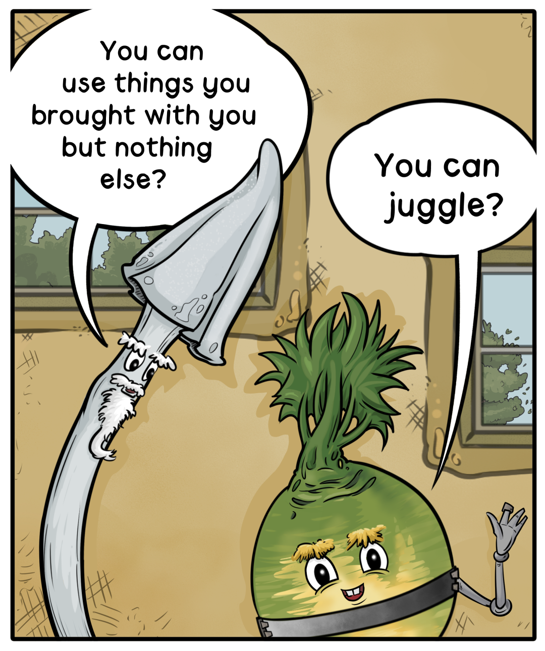 Juggling Wish panel 2